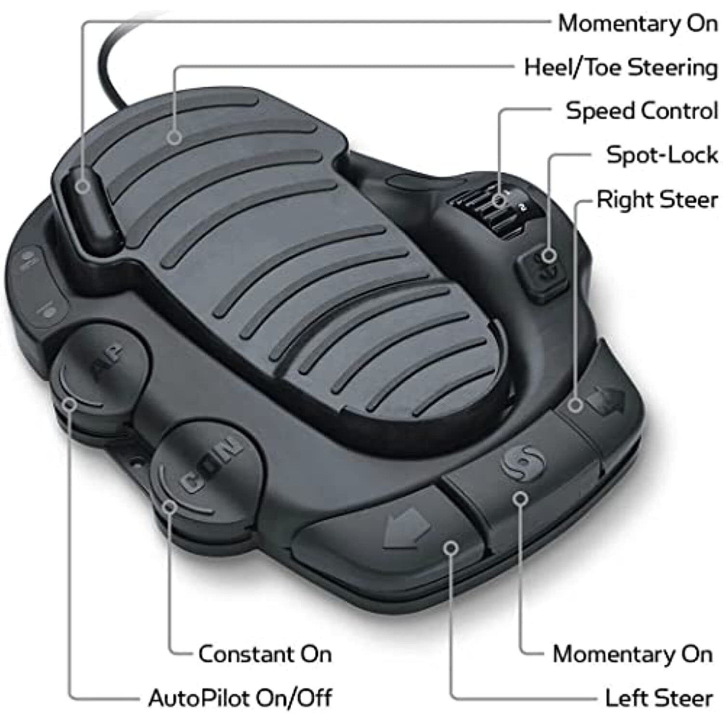 Minn Kota Terrova Combo 112# 60" Universal Sonar2 Foot Pedal