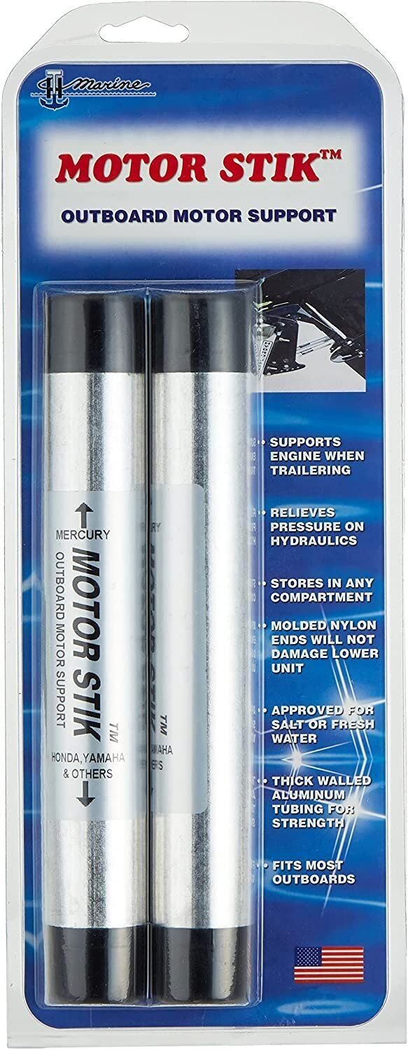 T-H Marine Motor Stik OutBoard Motor Support Stick - Pair (MSS-1-DP)