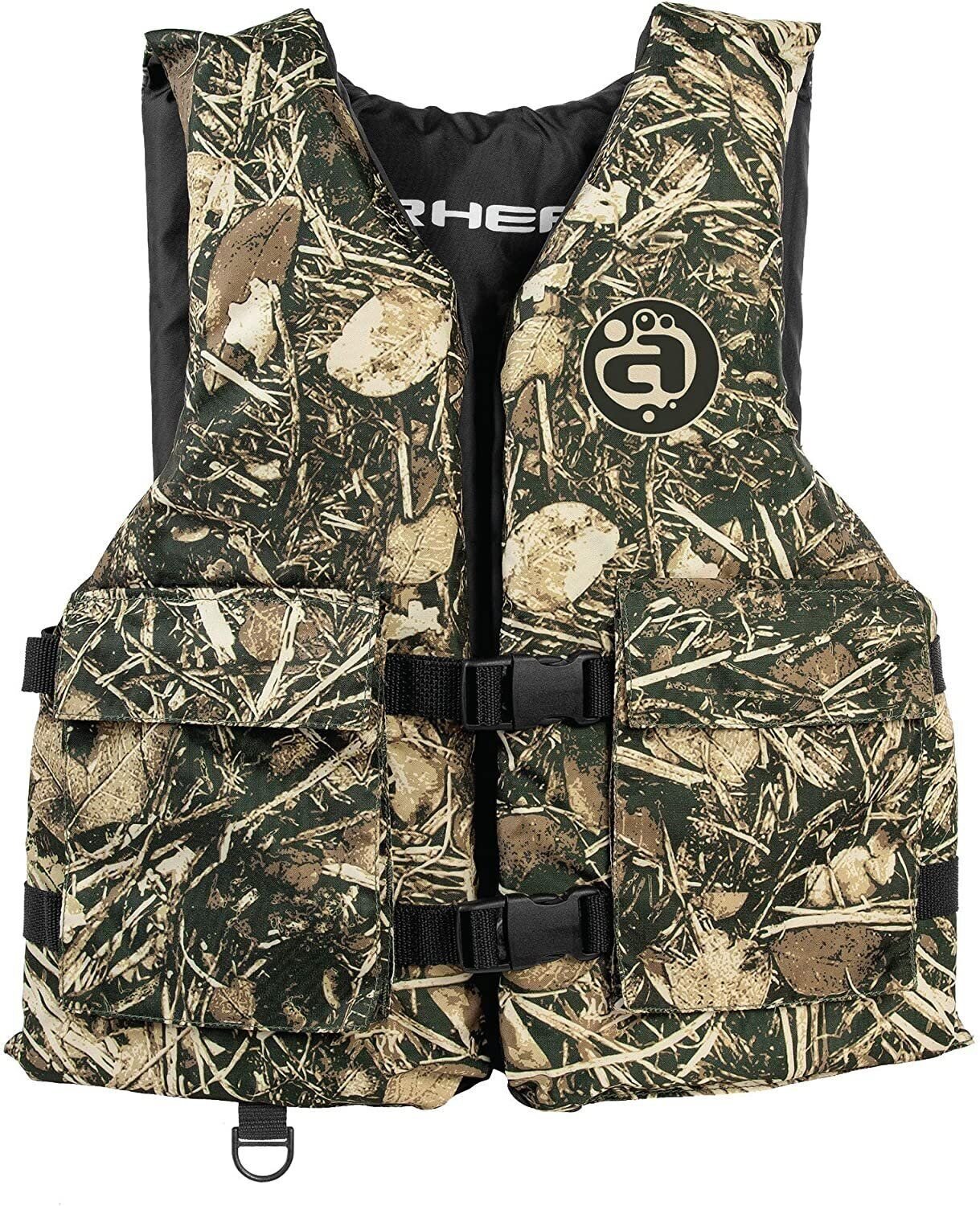 Airhead Youth Sportsman Life Vest with Pockets, Camo