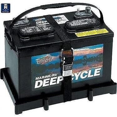T-H Marine Marine Battery Holder Tray -NBH-31-SSC-DP
