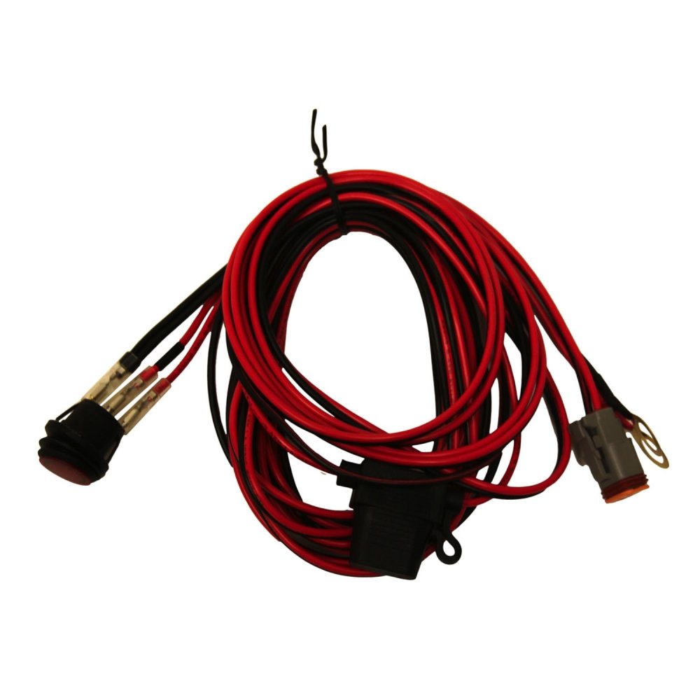 Rigid Industries Wire Harness Fits Dually LED lights