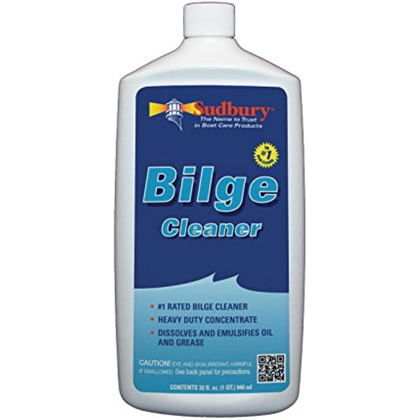 Sudbury Automatic Bilge Cleaner - Quart 32 OZ. Boat Cleaner