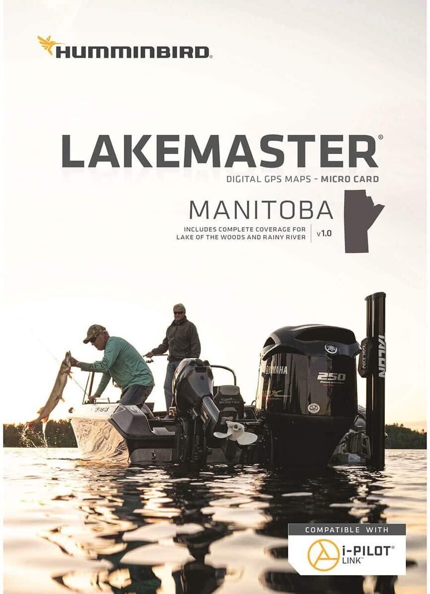 Map Card Humminbird 600056-1 LakeMaster Manitoba V1 Digital GPS Maps Micro Card