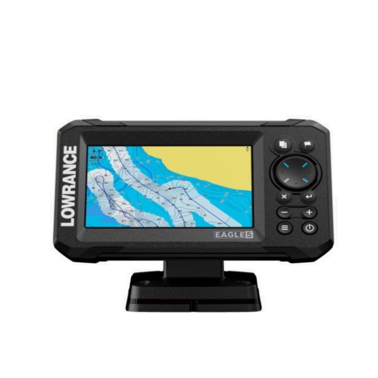 Lowrance Eagle 5 SplitShot™ HD US inland Maps w/Suncover