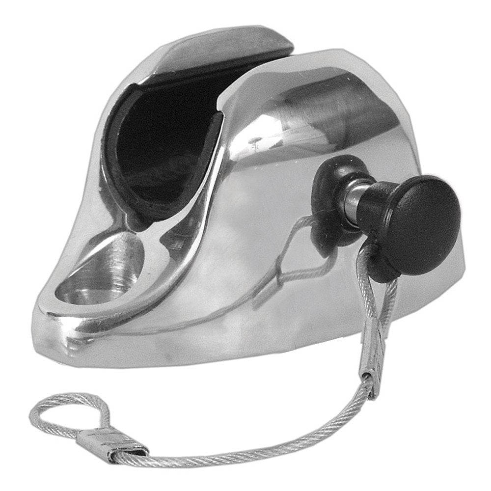 TACO Flat Deck Hinge w/Pin & Lanyard - 7/8"-1-1/4