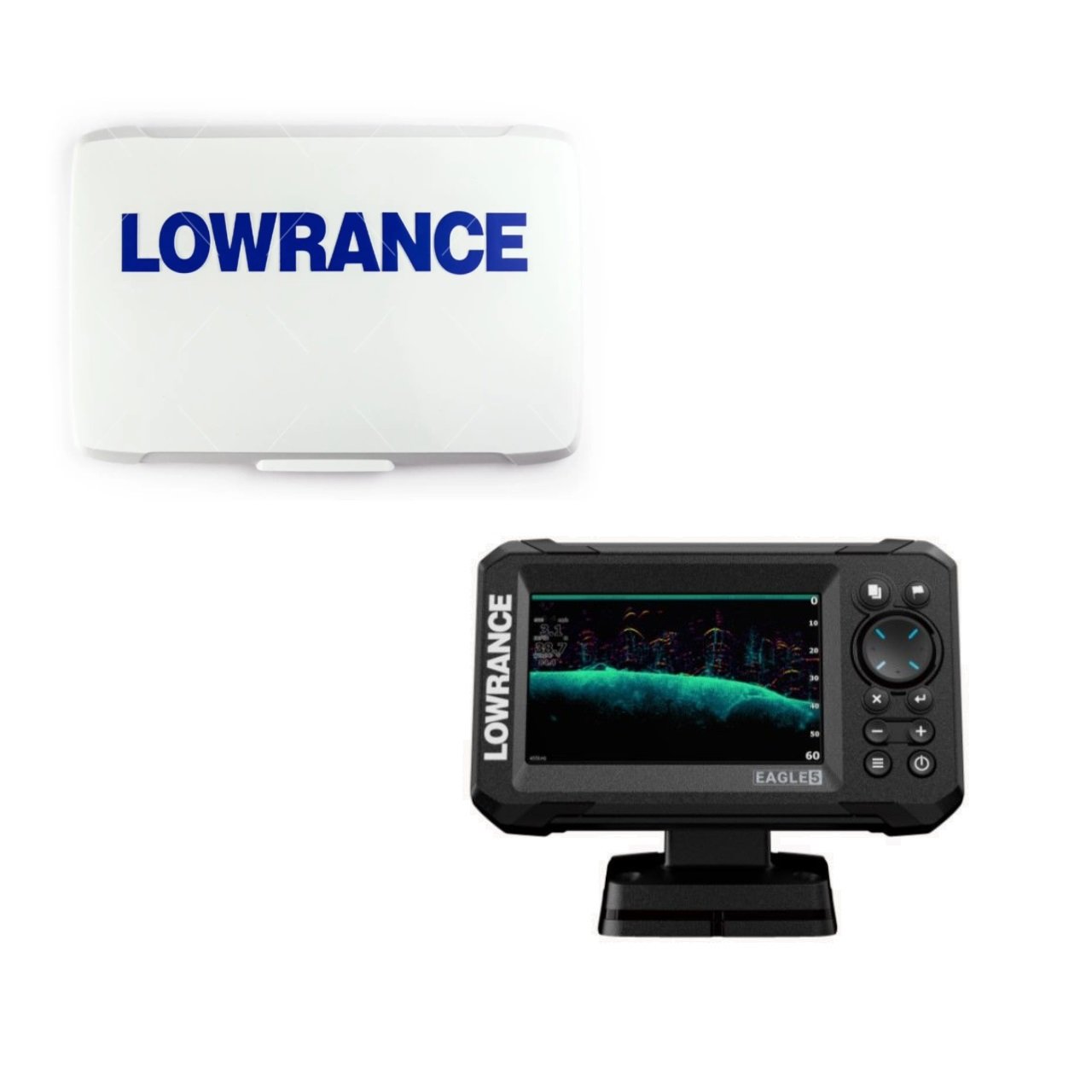 Lowrance Eagle 5 SplitShot™ HD US inland Maps w/Suncover