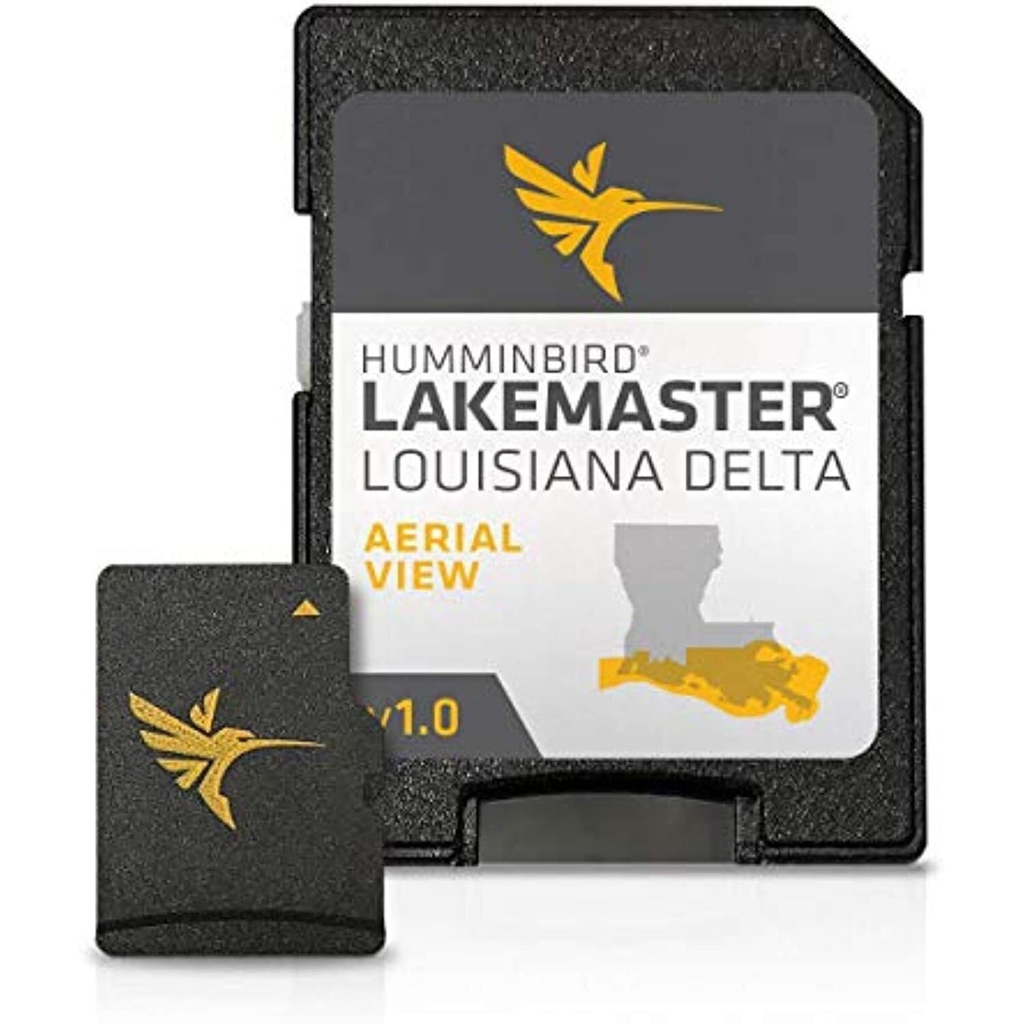Humminbird LakeMaster Aerial Satellite View - Louisiana Delta