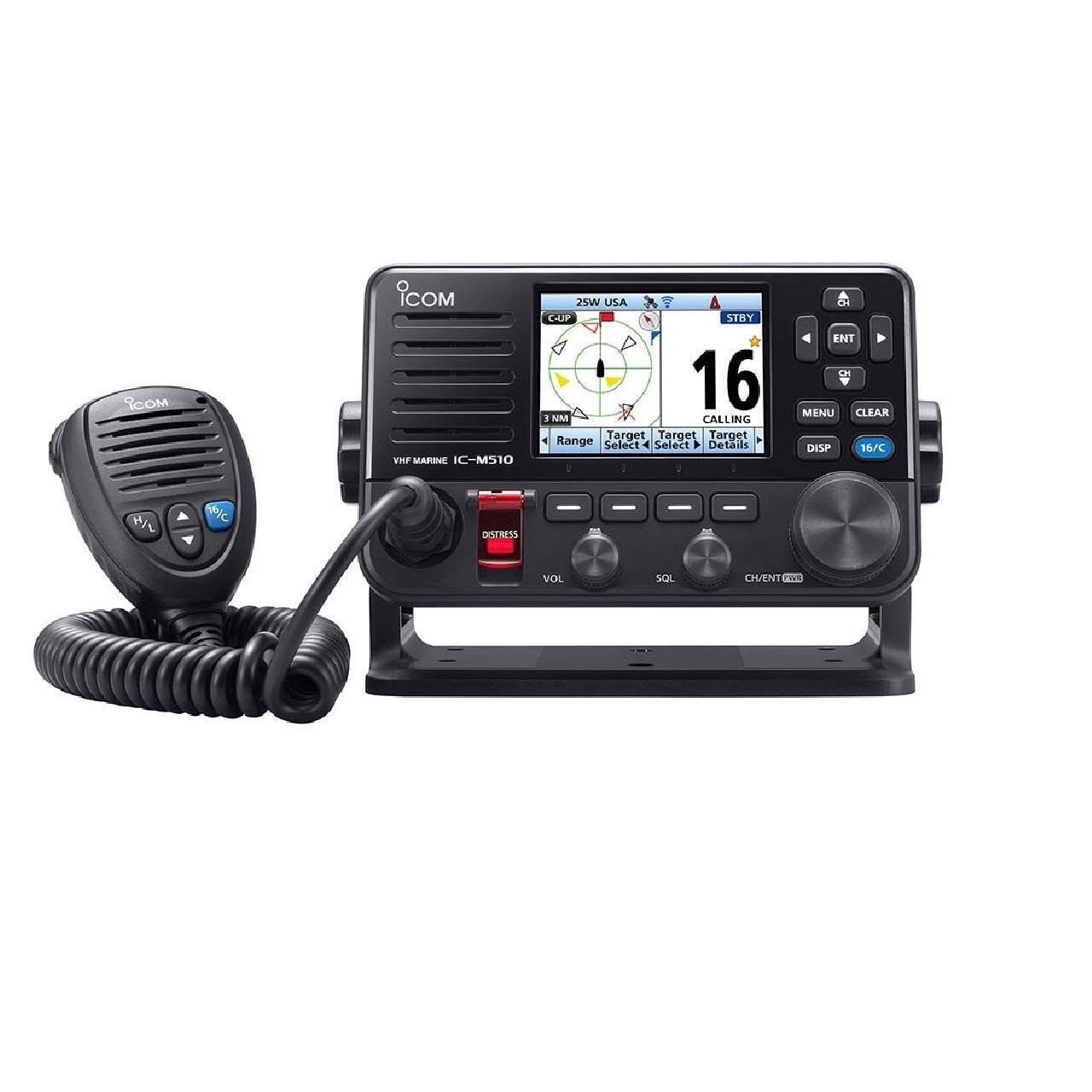 Icom M510 PLUS VHF Marine Radio w/AIS - Black