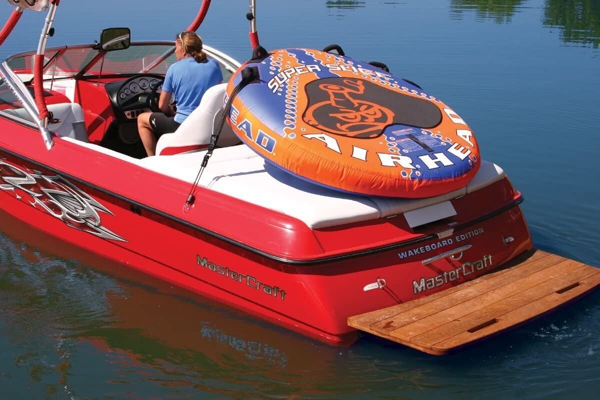 Airhead Towable Tube Holder; Tube Keeper To Secure Towable Tube To Boat