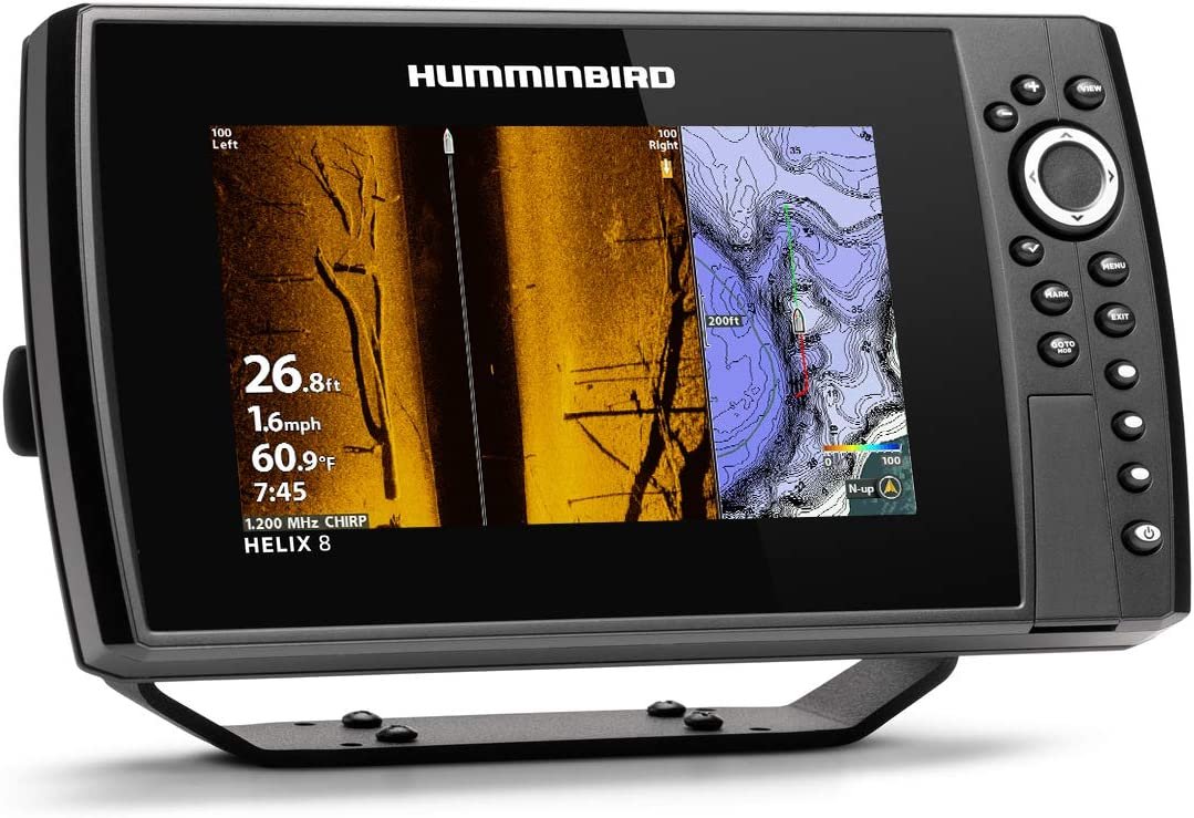 Humminbird 411350-1CHO Helix 8 Chirp MEGA SI+ GPS G4N CHO (Control Head Only) Fish Finder