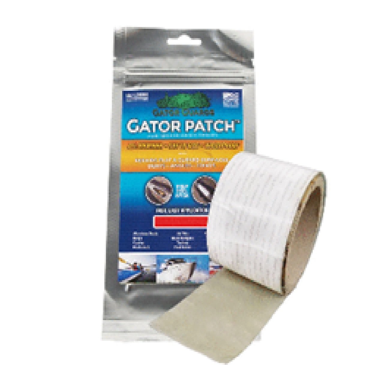 Gator Guards Gator Patch 3" x 6" Fiberglass Boat Reinforced Repair Patch