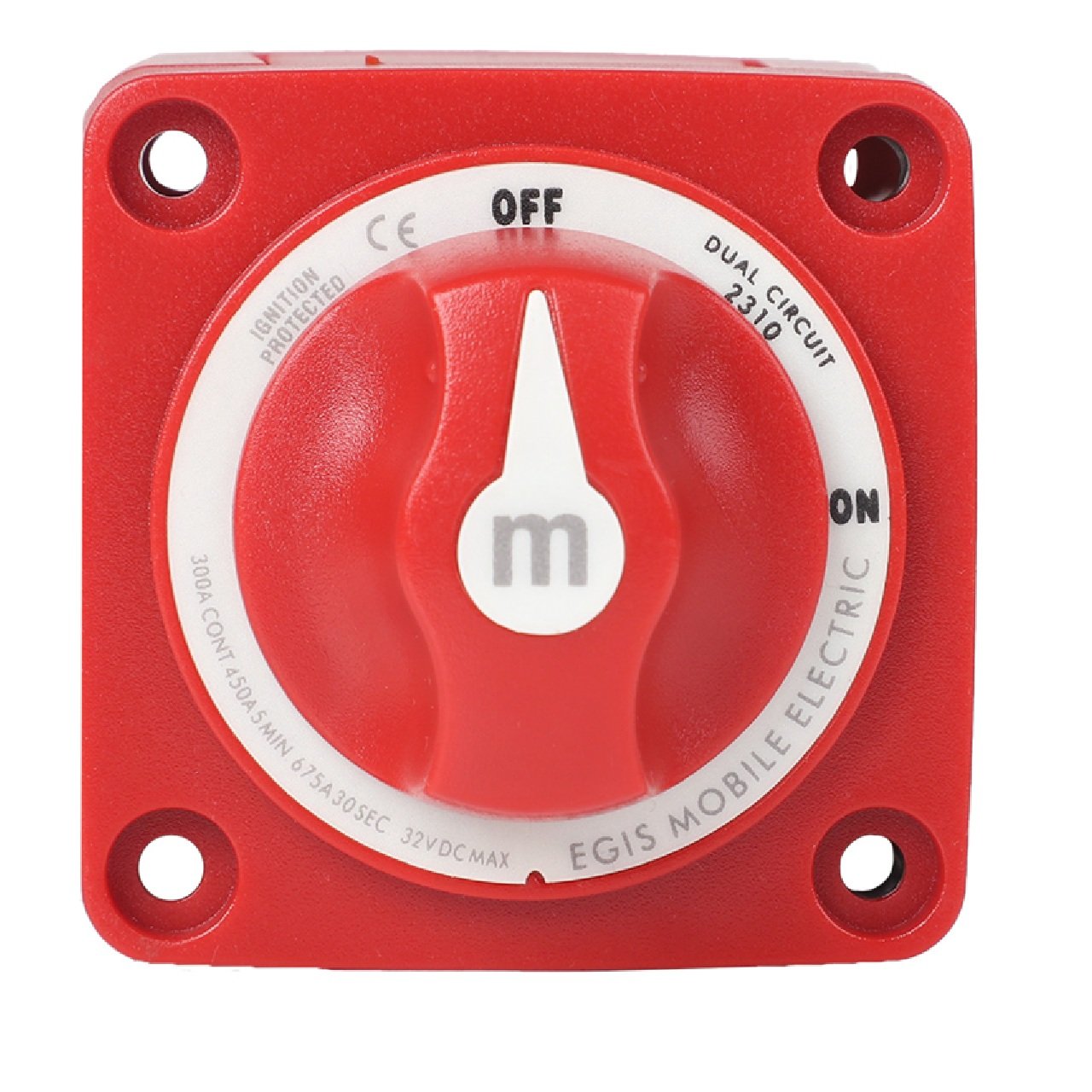 Egis M-Series 300A Dual Circuit Battery Switch Off/On