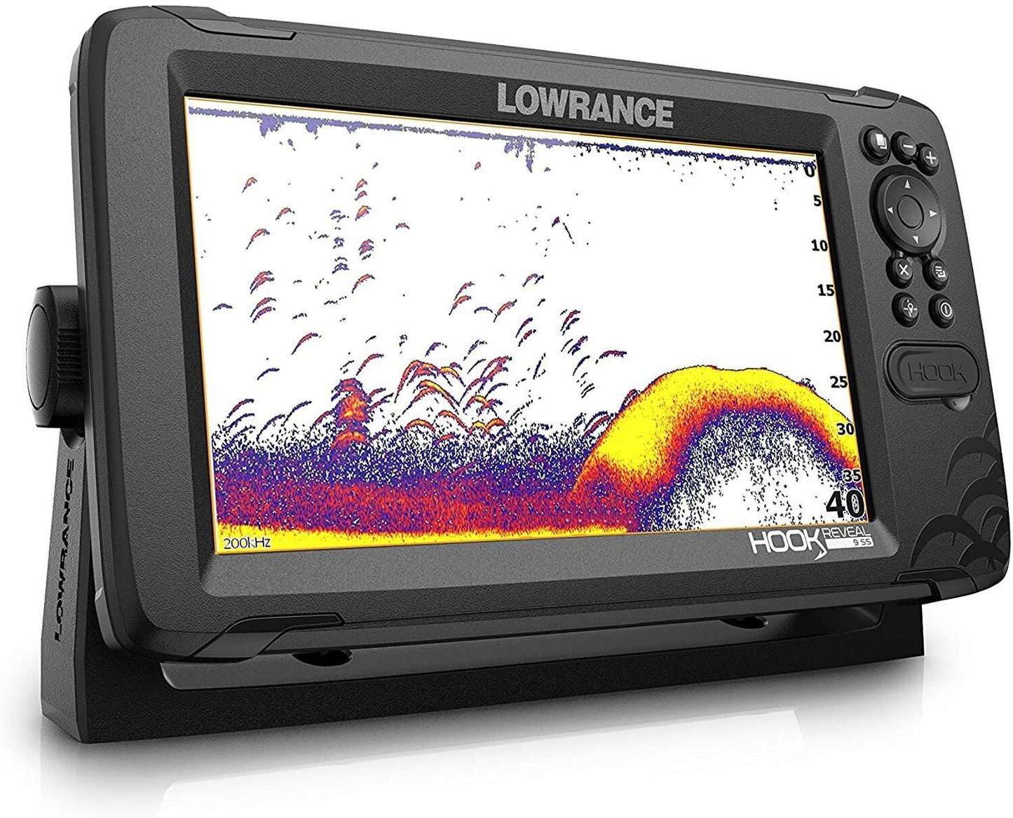 Fishfinder Lowrance Hook Reveal 9 w/Deep Water Performance - 9-inch w/ HDI...