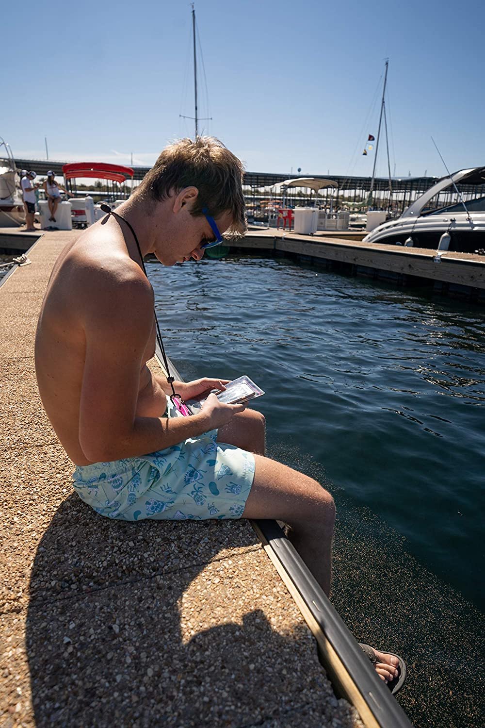 Airhead Dry PAK 5 x 8 Standup Paddleboard Equipment, Hot Pink