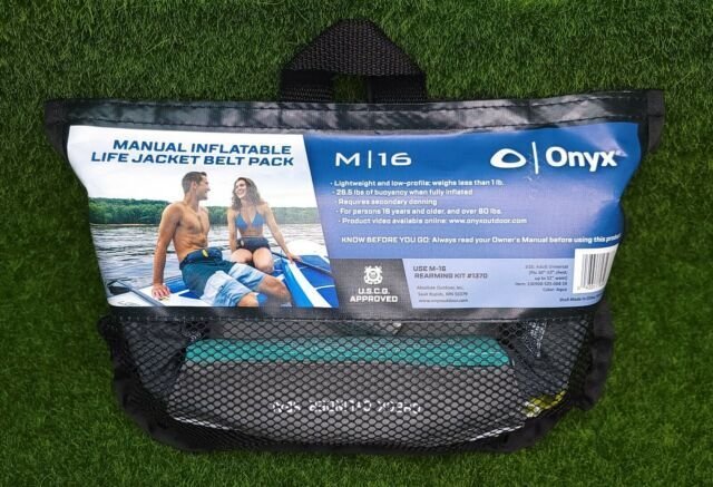 Onyx M-16 Manual Belt Pack IPFD Aqua