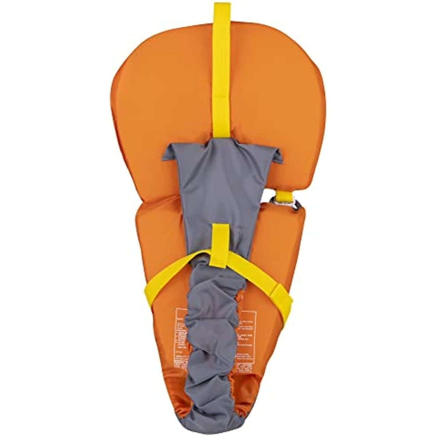 Full Throttle Baby-Safe Vest - Infant to 30lbs - Orange/Grey