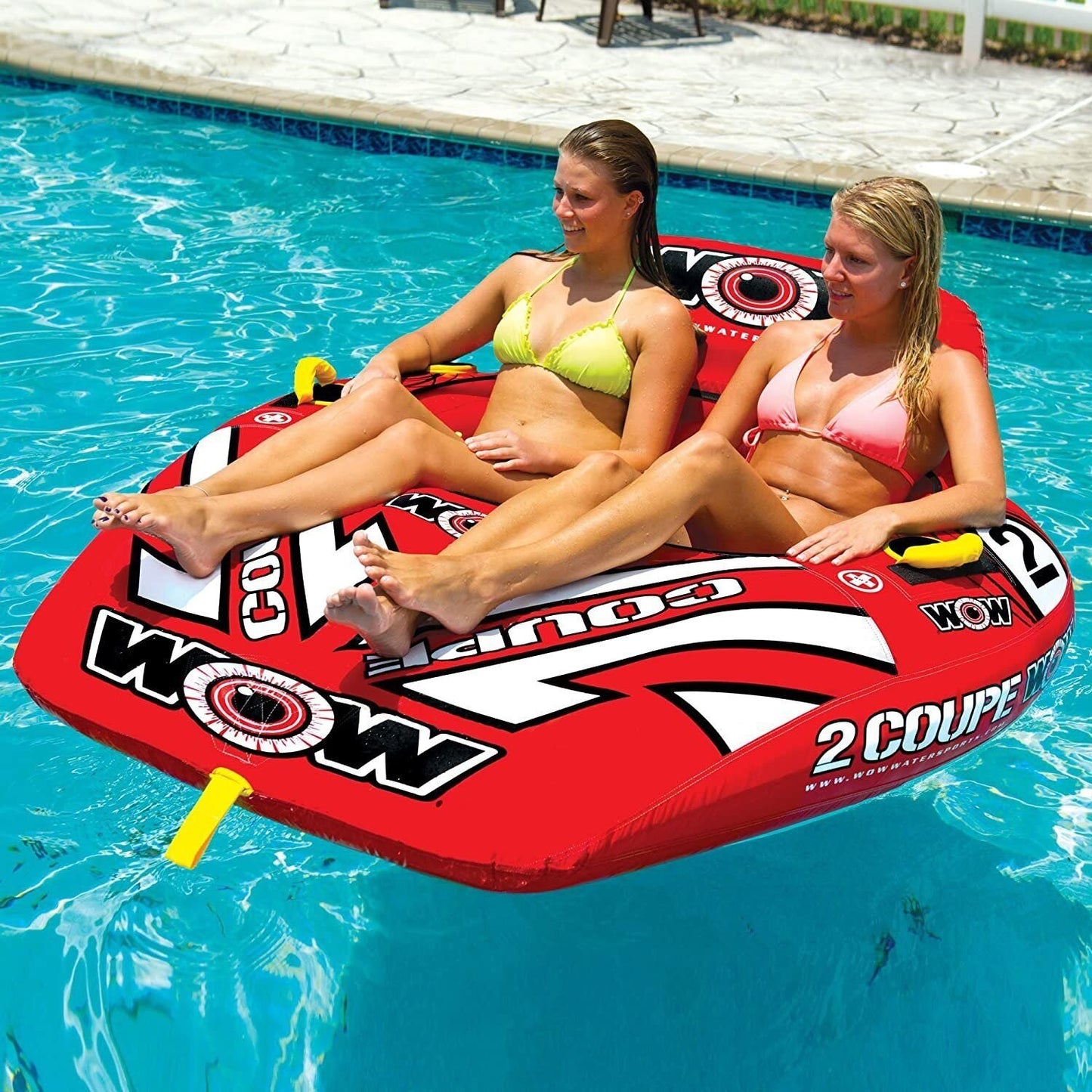 WOW Coupe Cockpit 2 Person Inflatable Towable Cockpit Tube for Boating,