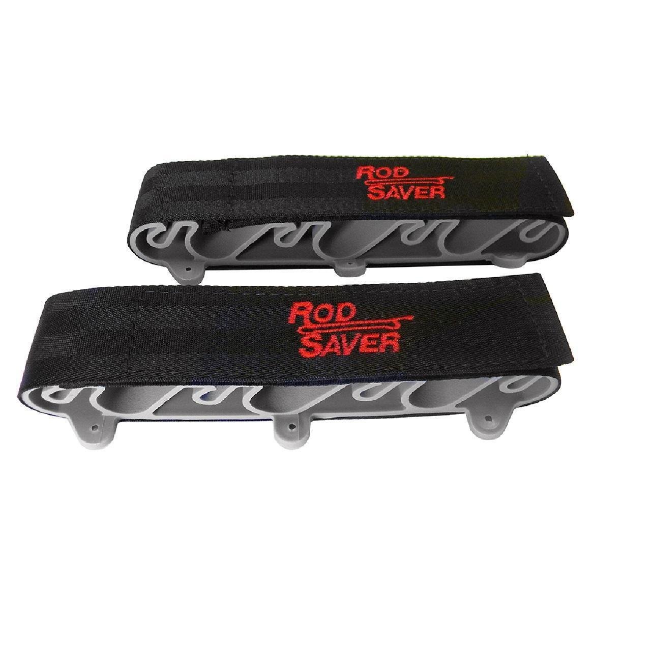 Rod Saver SM6 Vertical Mount Rod Saver, Holds (6) Rods, Black Finish