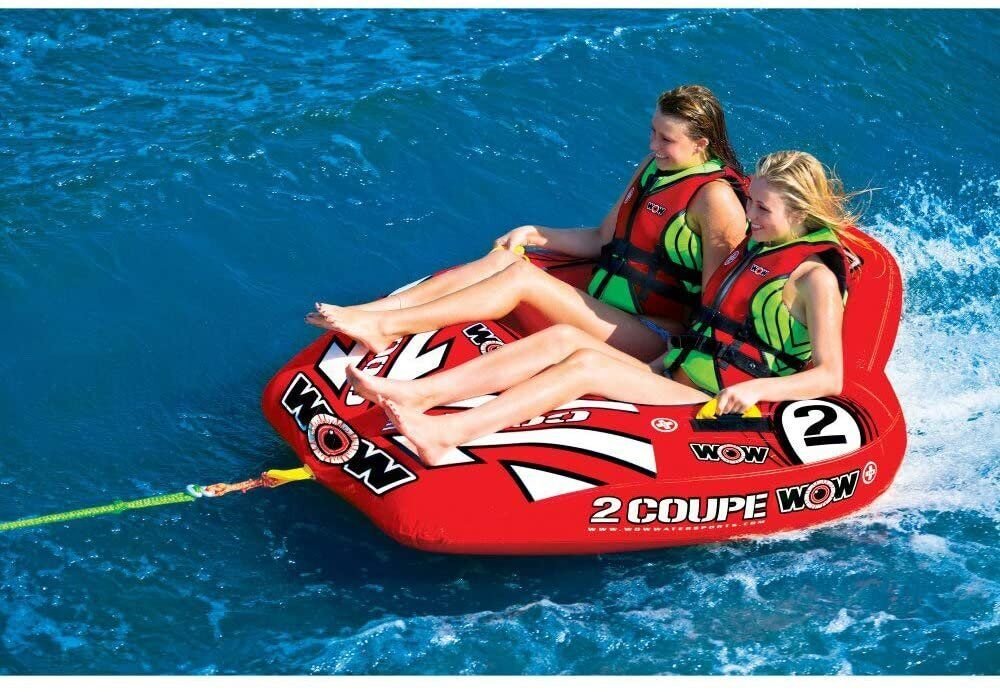 WOW Coupe Cockpit 2 Person Inflatable Towable Cockpit Tube for Boating,