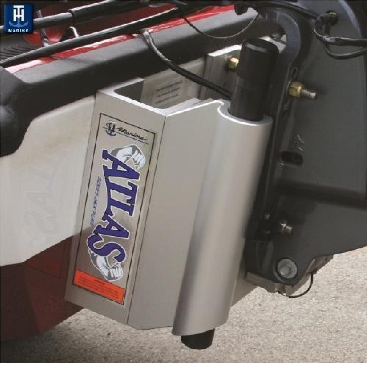 T-H Marine ATLAS™ 6" Set Back Hydraulic Jack Plate Polished