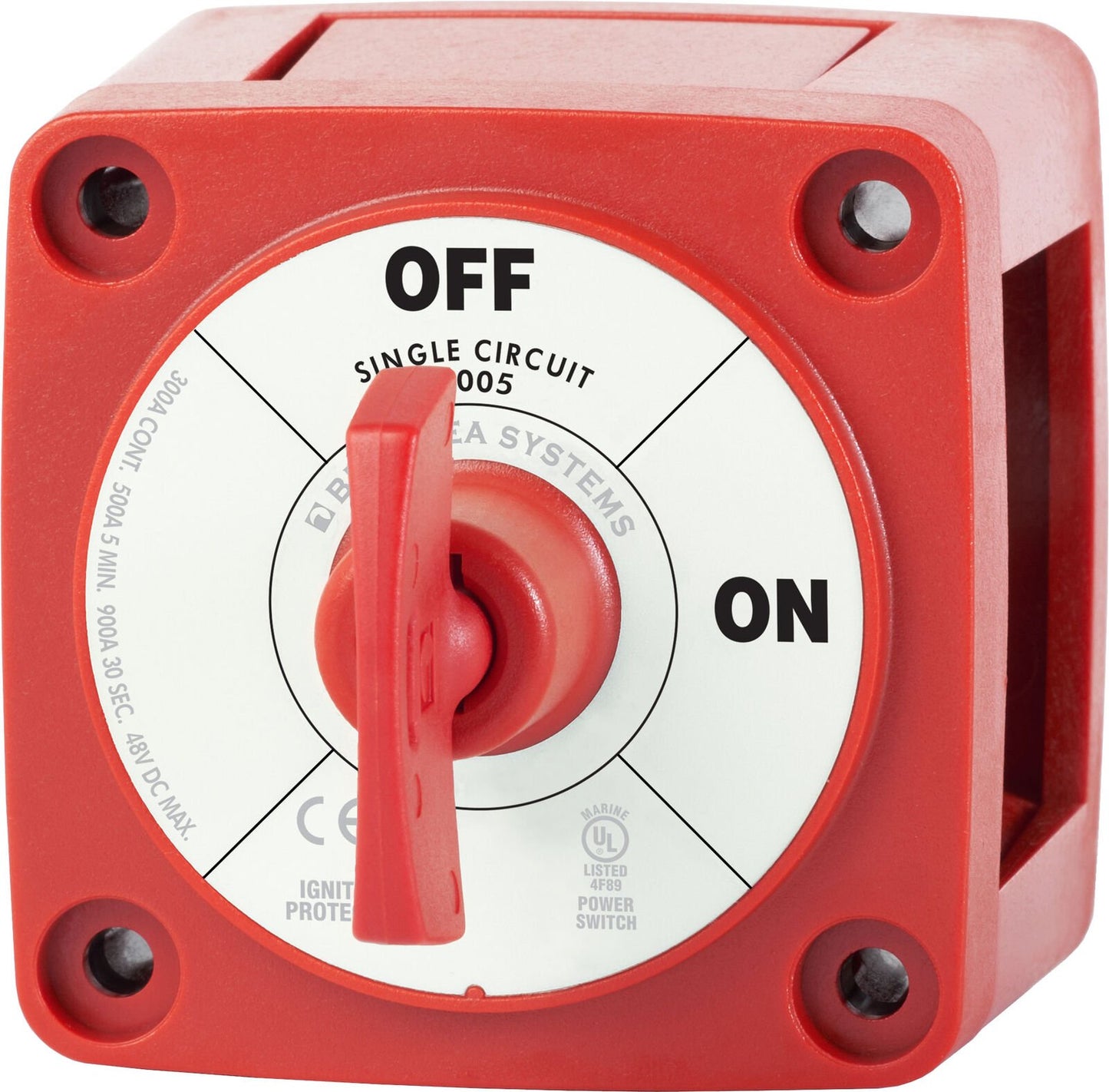 Blue Sea 6005 m-Series (Mini) Battery Switch Single Circuit ON/OFF