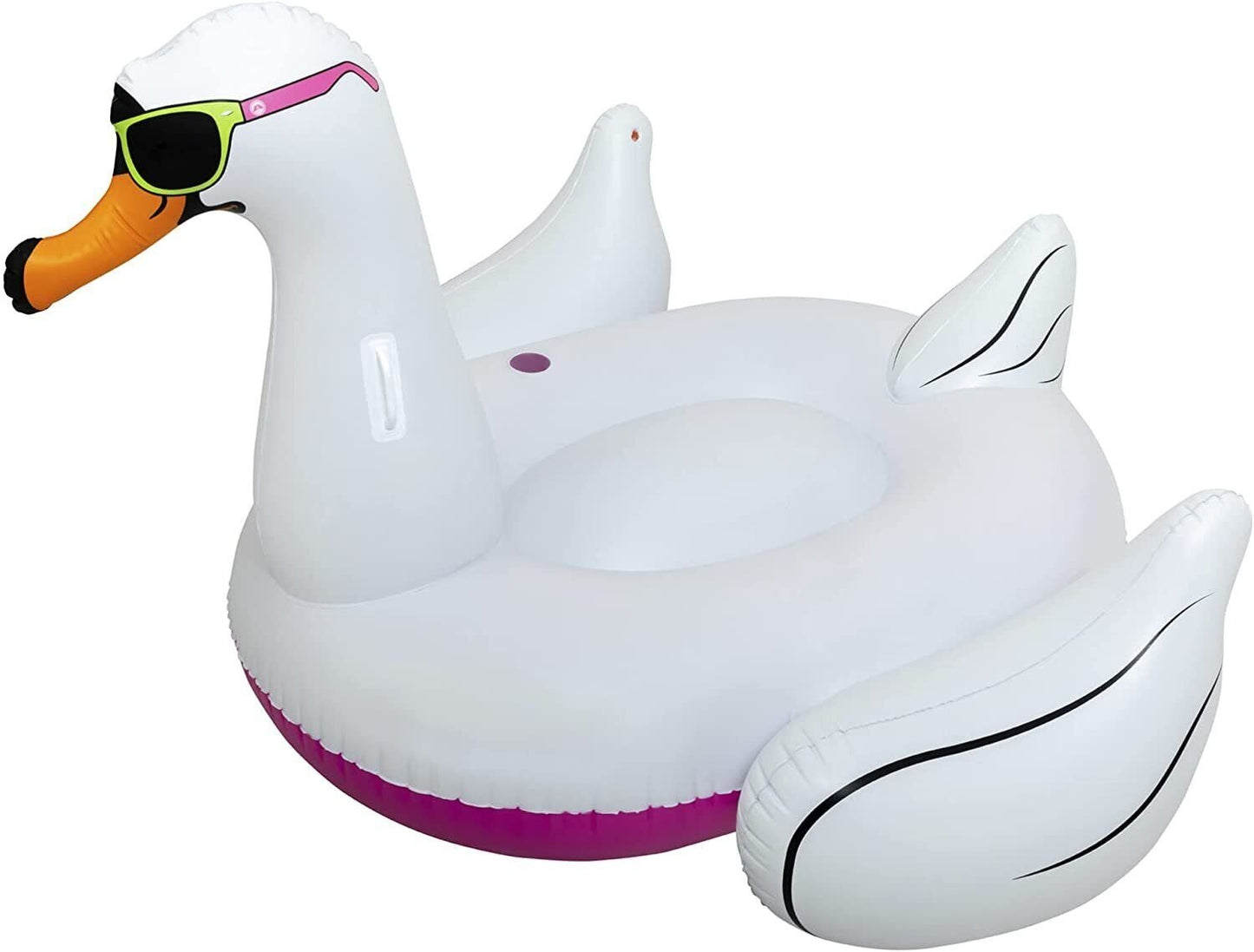 Airhead Cool Swan Inflatable Ride ON Pool Float