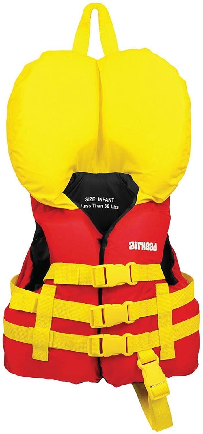 Life Vest Airhead Infant's General Purpose Life Vest , Red