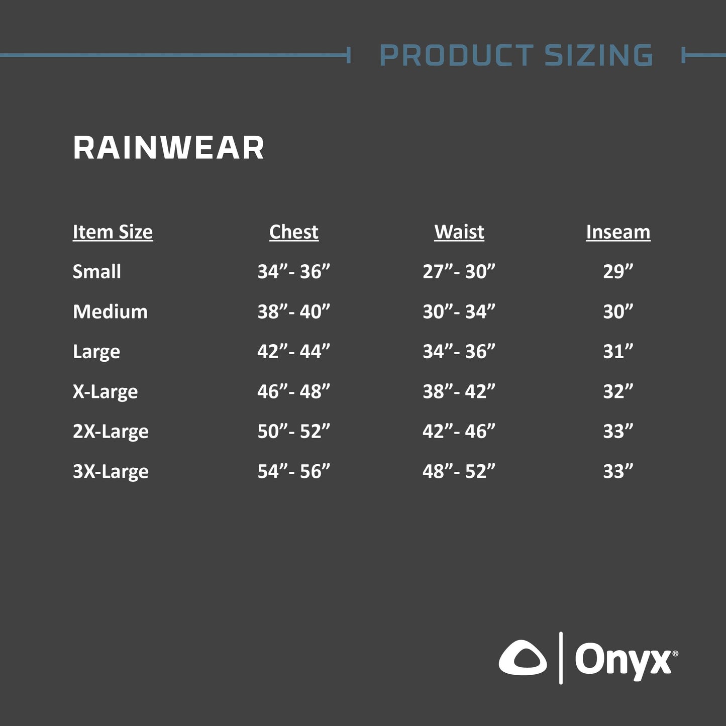 Onyx Essentials Men's Marine/Boat Rain Jacket, Grey- XL