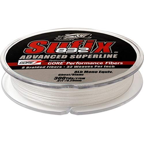 Sufix 832® Advanced Superline® Braid - 6lb - Low-Vis Green - 150 yds