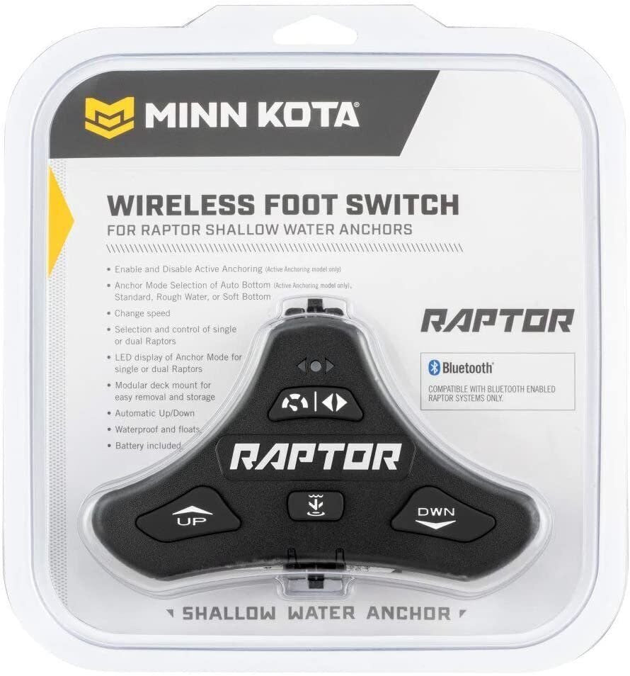 Minn Kota Raptor Wireless Footswitch - Bluetooth 1810258