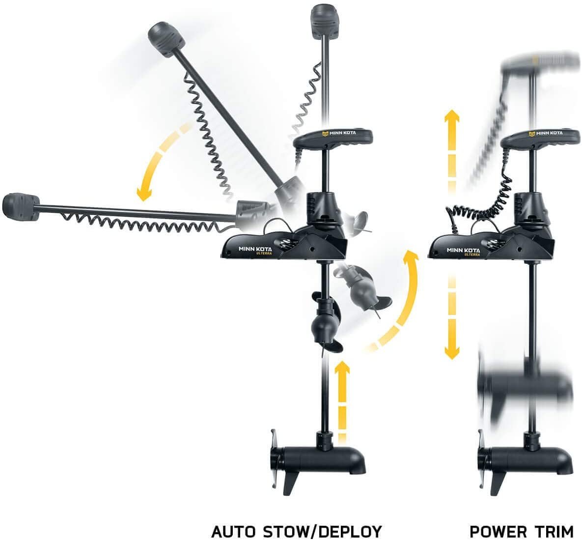 Minn Kota Ulterra Freshwater Electric-Steer Bow-Mount Trolling Motor with Universal Sonar 2 & i-Pilot GPS, 80 lbs Thrust