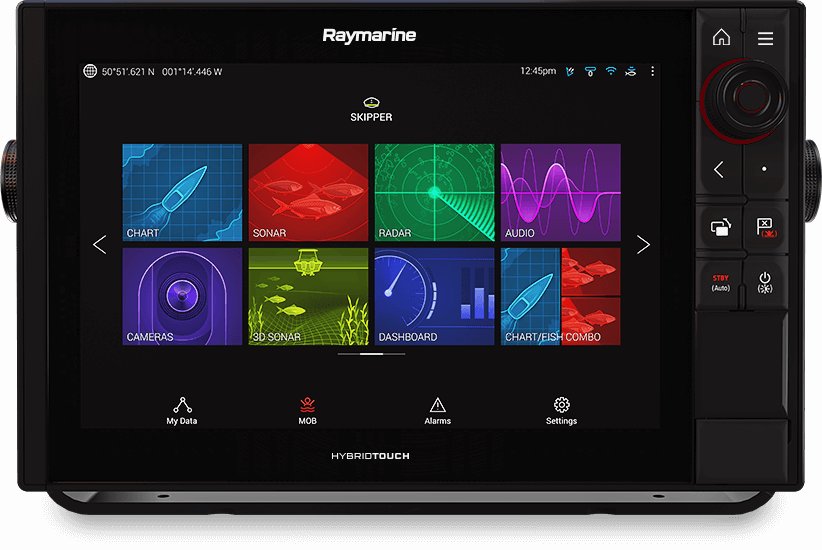 Raymarine Axiom™ Pro 12 RVX Chartplotter/Fishfinder NO CHARTS