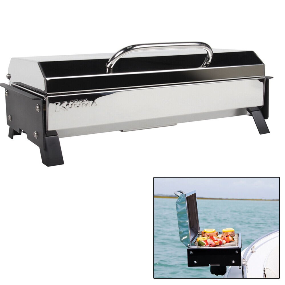 Kuuma Profile 150 Boat Gas Grill - 9K BTU w/Regulator Stainless Steel