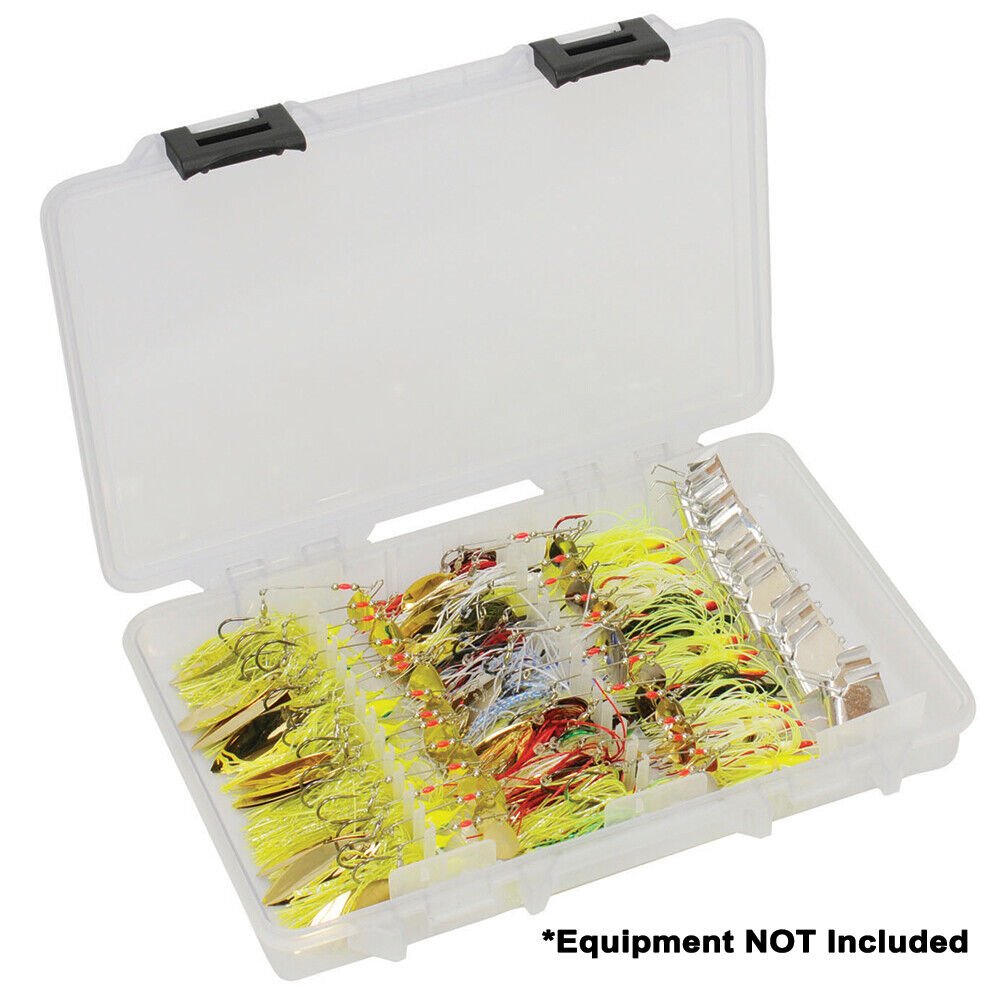 Plano Elite™ Series Spinnerbait Buzzbait Stowaway® 3700 - Clear Tackle Box