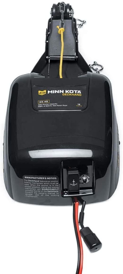 Minn Kota DeckHand Electric, 40 lb anchor Winch 1810140 DH 40