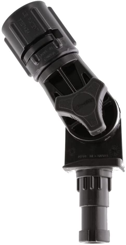 Scotty 0428 Gear Head Post Mount , Black
