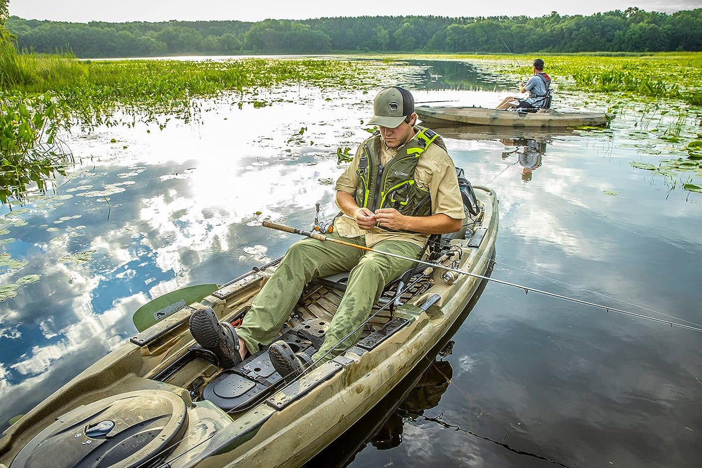 Onyx Pike Paddle Sports Life Jacket S M Green