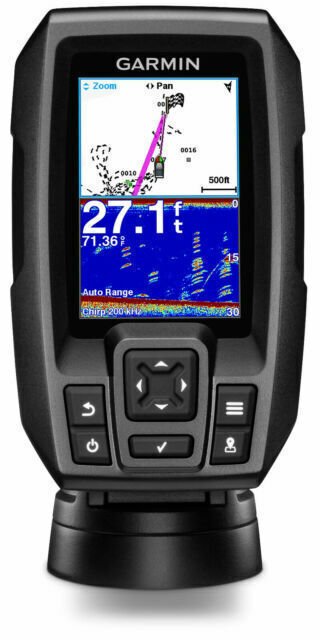 Garmin STRIKER™ 4 FishFinder w/4-Pin, 77/200kHz TM Transducer 010-01550-00