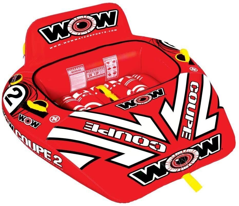 WOW Coupe Cockpit 2 Person Inflatable Towable Cockpit Tube for Boating,