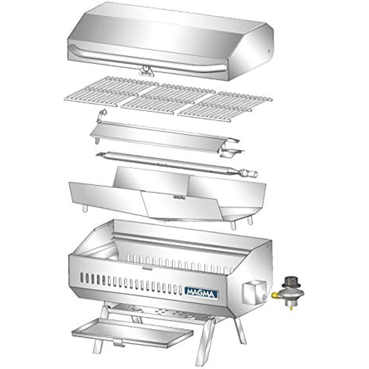 Magma ChefsMate Propane Portable Gas Grill
