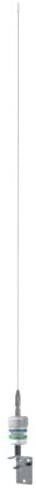 Shakespeare VHF 36in 5242-A SS Whip Low Profile End-Fed Antenna - No Cable