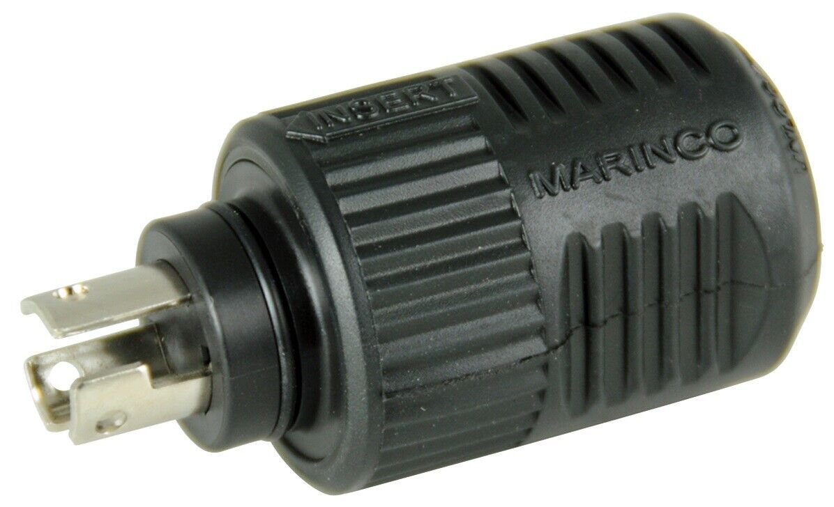 Marinco 12VBP Plug Only 3-WIRE TROLLING MOTOR PLUG