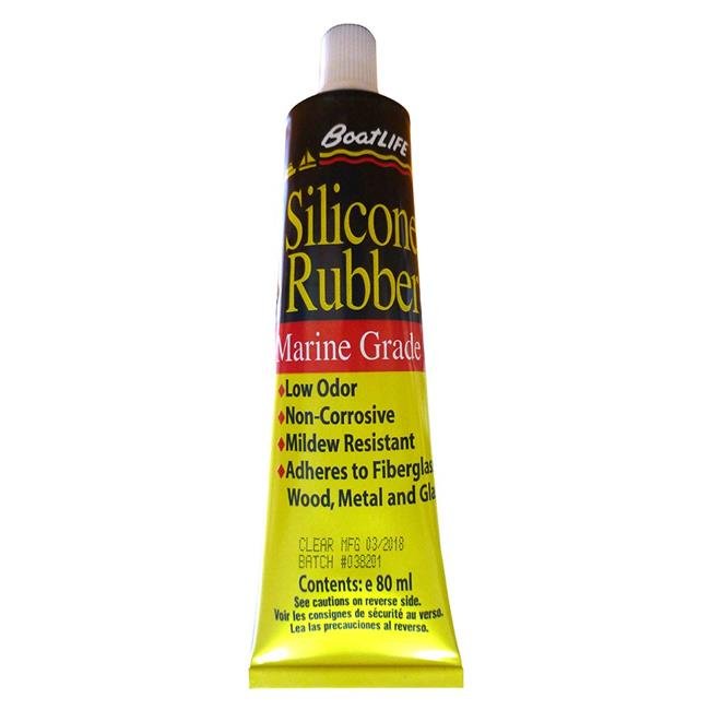 Boatlife 1142 Silicone Rubber Tube, Black - 2.8 fl. oz