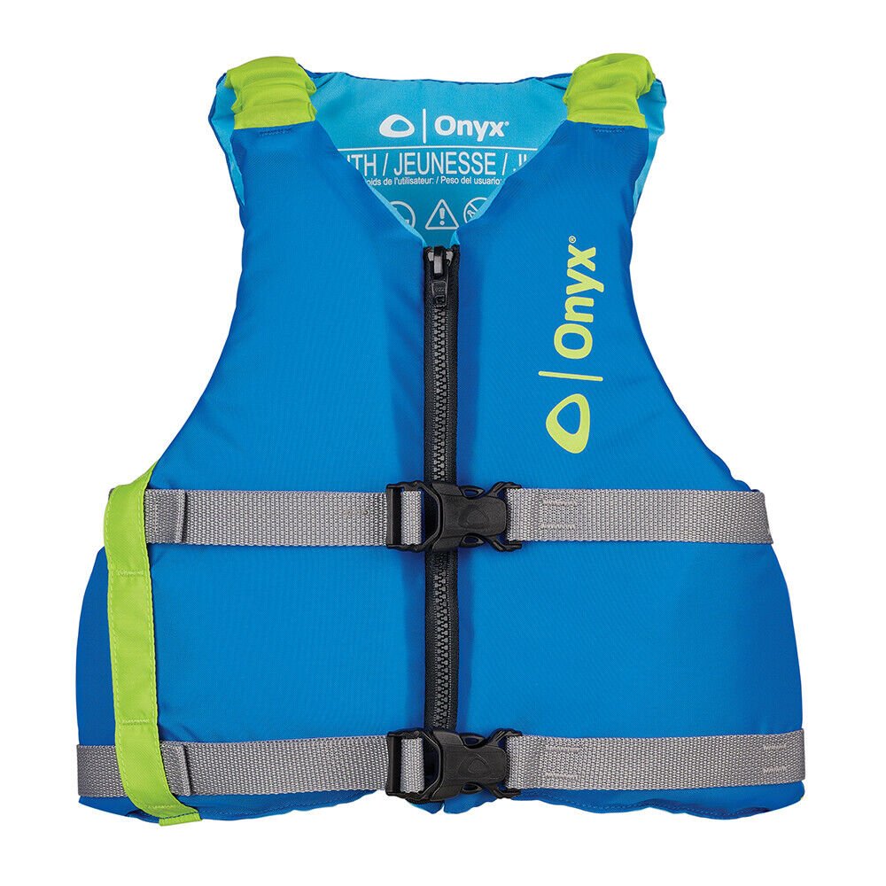 Onyx Youth Paddle Life Jacket Blue