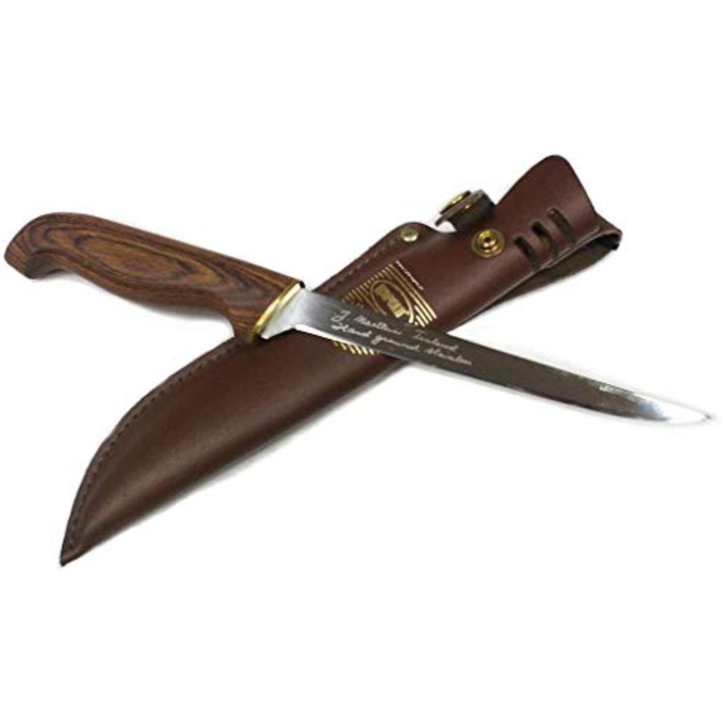 Rapala Presentation Fillet Brown Laminate Handle 6 inch