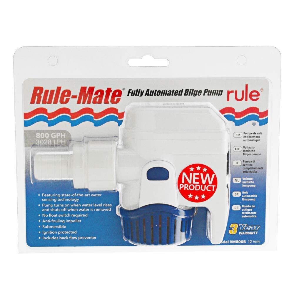 Rule Rule-Mate® 800 Fully Automated Bilge Pump - 12V