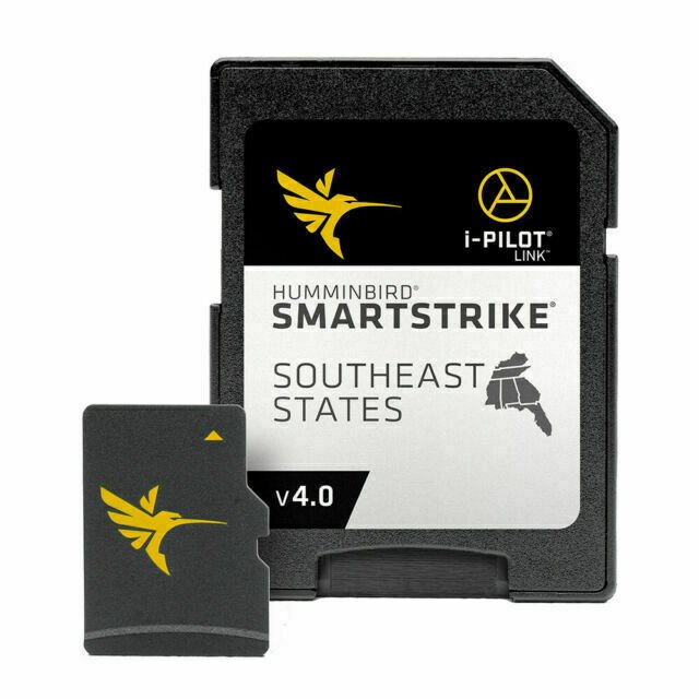 Humminbird SmartStrike Southeast States V4 Digital GPS Maps Micro Card-600039-4