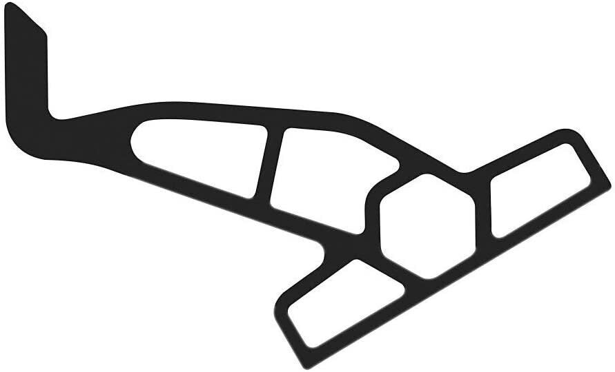 Minn Kota Raptor Jack Plate Adapter Bracket - Starboard - 2" Setback - 4" Rise - Black