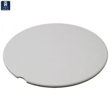 T-H Marine Boat Deck Plate; Sure-Seal 6" Pryout Deck Plate - Polar White