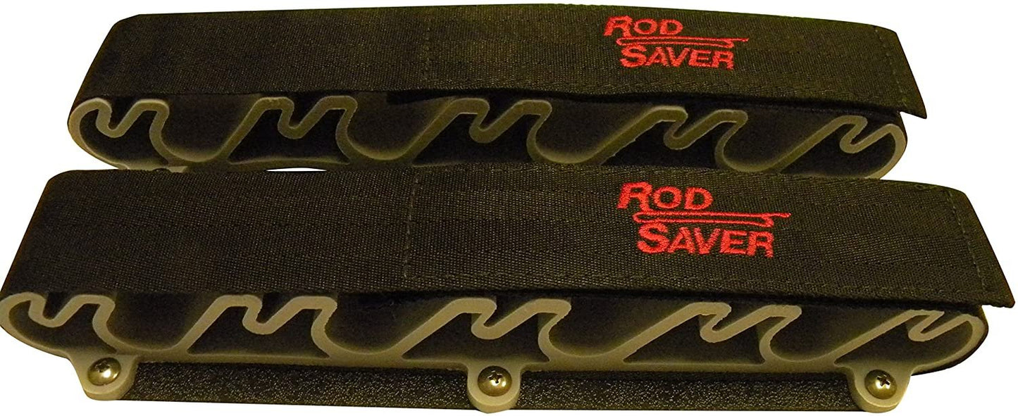 Rod Saver Portable Side Mount with Dual Lock 8 Rod Holder
